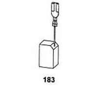 Asein Carbon Brushes 1988X for Powertools - 0.20x0.39x0.67'' - 5x10x17mm