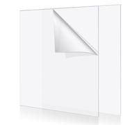 ASelected 2 Pcs Clear Acrylic Sheets A2, 2mm Transparent Acrylic Sheets Clear Acrylic Perspex Replacement Sheet for Drawing, Printing, Craft DIY, Picture Frame etc(59.4 x 42cm)