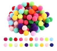ASelected 2000Pcs Pom Poms 10Mm Coloured Small Pom Poms for DIY Creative Crafts Decorative Art Projects