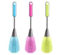 ASelected 3 PCS Mini Static Duster, Fluffy Microfiber Kitchen Duster, Washable Delicate Dusting Wand Brush for Cleaning Car Keyboard Computer Or Laptop Screen