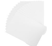 ASelected A2 Bright White Large Craft Card 180 GSM Premium Thick Card for Crafting 30 Sheets Poster Display Cardstock