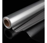 ASelected Cellophane Wrap 80 Cm X 30 M Clear Cellophane Roll Double Folded Crystal Clear Wrapping Rolls for for Flower Baskets, Christmas Gifts, Hamper, Florist, Super Thin Durable 3 Mil Thickness