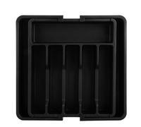ASelected Cutlery Drawer Organiser, 38x33x5CM Large Expandable Cutlery Tray for Kitchen Drawer 8 Compartment, Adjustable Utensil Drawer Organiser for Spoons Forks Knives