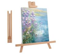 ASelected Easels Wooden Adjustable Tabletop Art Display A Frame Easel Adjustable Canvas Large Easel Stand Easel Stand for Painting Sketchingdisplay Exhibitionkids Arts Crafts,33x25x80CM