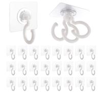 ASelected Pack of 24 360° Rotating Ceiling Hooks