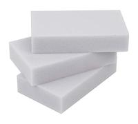 ASelected Pack of 50 Magic Eraser Sponges - Chemical-free Melamine Foam Cleaning Blocks Strong Magic Wipes for All Surface - Kitchen, Floor, Baseboard, Wall Cleaner - Gray
