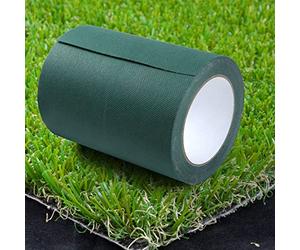 ASelected Self Adhesive Artificial Grass Tape, 1Pcs Green Centre Peel Off Glue, Sticky Joining, Outdoor Fixation Jointing, 150MMx10M