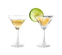 ASelected Set of 2 Martini Glasses 190 ml Cocktail Glasses Espresso Martini Stem Champagne Glasses for Cocktails Gin Wine for Celebrations Restaurant Parties