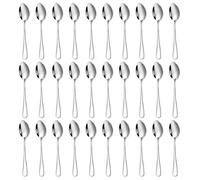 ASelected Teaspoons Set of 30,5.5In Stainless Steel Tea Spoons Or Tea, Coffee, Cake, Dessert & Salad, Dishwasher Safe, Cutlery Starter Spoons, Dessert Spoon, Tea Spoon for Restaurant