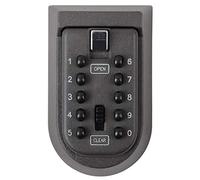 ASelected Wall Mounted Spare Key Storage Safe Lock Box Resettable Code Key Keeper Outdoor Keysafe Small Outside Security Lockbox for House Spare Keys, Airbnb, Garage, Carers, Nurse, Home Access