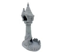 Asemly Rapunzel Dice Tower - Tabletop Wargaming Minis - Dungeon Accessories - RPG Fantasy Dragon Game Models - Figures for Battle Grid Mats
