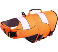 ASENKU Dog Life Jacket Medium Dog Swimming Vest Sports Style,Dog Buoyancy Aid Dog Swimming Float Jacket Adjustable & Durable Puppy Safety Dog Life Vest with Handle for Swimming, Boating,Surfing,M