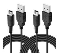 ASENTER 2 PCS Universal Charging Cable for Nintendo 3DS, Cable for 3DS, 3DS XL, 2DS, 2DS XL, DSi/DSi XL, New 3DS, New 3DS XL(1.2M)