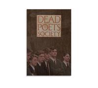 ASENWQWNEQWLL Dead Poets Society Poster Wall Art Decor Canvas Posters Vintage Art Esthetic Decoration for Living Room Bed Room 12x18inch(30x45cm) Unframe-style