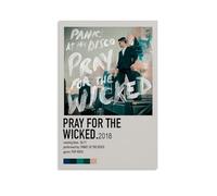 ASENWQWNEQWLL Pray for The Wicked - Panic! At The Disco Poster Wall Art Decor Canvas Posters Vintage Art Esthetic Decoration for Living Room Bed Room 12x18inch(30x45cm) Unframe-style