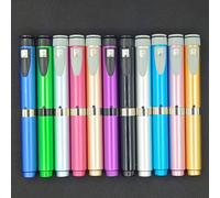 Aseptic Insulin Injection Pen Rotating and Pressing Injection Syringe Reusable Metal V2 Injection Pen with Magic Pen Indigo blue