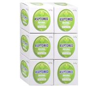 Aseptomed Original Soap Bar, 3x75g Per Pack x 6 Packs = 18 Bars of Soap (75g each)