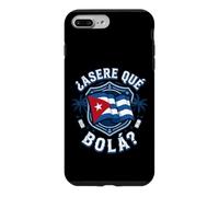 Asere Que Bola Cuban Flag Shield with Palm Trees, Dominoes Case for iPhone 7 Plus/8 Plus