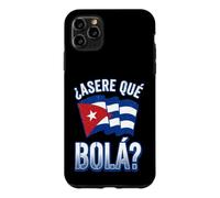 Asere Que Bola Cuban Slang with Distressed Waving Flag Case for iPhone 11 Pro Max