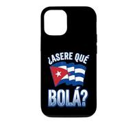 Asere Que Bola Cuban Slang with Distressed Waving Flag Case for iPhone 12/12 Pro