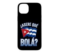 Asere Que Bola Cuban Slang with Distressed Waving Flag Case for iPhone 14 Plus