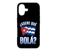 Asere Que Bola Cuban Slang with Distressed Waving Flag Case for iPhone 17