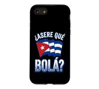 Asere Que Bola Cuban Slang with Distressed Waving Flag Case for iPhone SE (2020) / 7/8