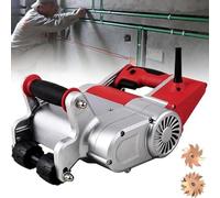 ASerZenith 1100W Handheld Electric Wall Chaser, Powerful Concrete Cutting Machine With 25Mm & 35Mm Blades For Precision Slotting And Grooving In Walls And Floors