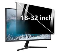 ASerZenith 18-32 Inch Anti Blue Light Privacy Screen Protector, Acrylic Hanging Computer Filter for Data Protection in Public Spaces (18/20in 458x270mm)