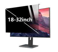 ASerZenith 18-32 Inch Computer Privacy Screen, Anti-Spy Acrylic Protector Film, Blue Light Blocking, Hanging Type for Desktop Monitors (32in 730x440mm)