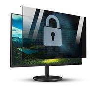 ASerZenith 18-32 Inch Hanging Frame Privacy Screen Filter - Blue Light Blocking, Anti-Glare Acrylic Protector for Widescreen Computer Monitors (18/20in 458x270mm)