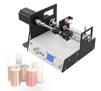 ASerZenith Automatic Coil Winding Machine, 900Rpm Wire Winder With Auto-Alignment, 2.3Nm Torque For Transformers And Tube Amp Coils