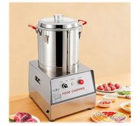 ASerZenith Commercial Food Processor, Electric Automatic Chopper, Stainless Steel Food Processor, For Vegetables,Fruits,Grains,Peanut,Ginger,7L