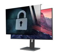 ASerZenith Computer Privacy Screen Filter, Hanging Removable Acrylic Screen Protector, Anti Blue Light Eye Protection for 19-32 Inch Monitors (27in 612x356mm)