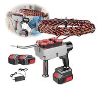 ASerZenith Cordless Electric Cable Puller, Lithium Battery Powered, Stepless Speed For Construction, Hydropower Projects, Includes Battery & 30M Lead Wire,1 Battery-30Mline