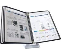 ASerZenith Desk Reference Organizer, File Organizer For Desk Desktop Reference Organizer, A4 Wall File, Holds 10 Sheets Of A4 Paper,Black