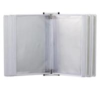 ASerZenith Desk Reference Organizer, Wall Mount Reference Organizer, 20Page, For Office, Workshop, Restaurant, A4 Document And Storage