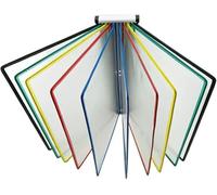ASerZenith Desktop Reference Rack, Wall Mount Reference Organizer Desk Reference Organizer, Flip Display Folder For Storing And Displaying A4 Documents