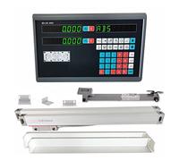 ASerZenith Digital Readout, Two And Three Axis Lathe Milling Machine Linear Scale Digital Electronic Gate Optical Size (Two Axis Vip 1Um)
