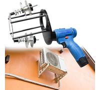 ASerZenith Electric Air Condit Pipe Winding Machine, Copper Pipe Taping Machine,Cable Tie Adjustment Distance 5-10Cm