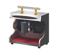 ASerZenith Fully Automatic Shoe Cleaning, Polishing, And Shine Machine; Automatic Sensor-Operated Shoe Cleaner with Handles And Oil Tank; Portable Leather Cleaning Equipment