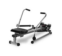 ASerZenith Home Rowing Machine Rowing Machines for Home Use, Hydraulic Rower Trainer Rowing Bench Workout Machine Fitness Equipment, with LCD Monitor, Maximum Load 120kg, Suitable for Office, Balcony