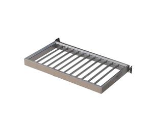 ASerZenith Invisible Drying Rack, Washing Machine Trouser, Built-In Wardrobe Pull-Out Basket, Perfect For Clothes Above The,Grey-864-914Mm