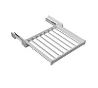 ASerZenith Invisible Drying Rack, Washing Machine Trouser Rack, Built-In Wardrobe Pull-Out Basket, Space Saving Under Cabinet Drying Rack,White-850-1200Mm