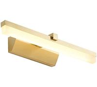 ASerZenith Led Wall Lamp, Mirror Light Led Mirror Light All-Copper Acrylic Vanity Mirror Light Fixture With Bathroom Dressing Table Dressing,(Gold-40Cm)
