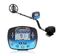 ASerZenith Md910B Gold Metal Detector High Performance Underground Treasure Finder Lcd Screen Display Super Stable Mode High Accuracy (Blue Md910B)