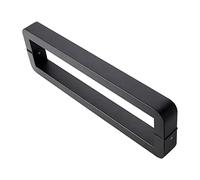 ASerZenith Square Push Pull Barn Door Handles Stainless Steel, Sliding Barn Door Handle Pull, Heavy-Duty Door Konb for Interior/Exterior Door,Matte Black-73Cm(3 1/4