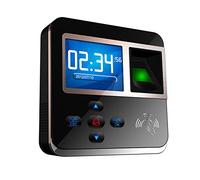 ASerZenith Time Clock, Fingerprint Time Attendance Machine Access Control Machine For Employees Small Business Fingerprint Time Card Machine With Network for Business, Office