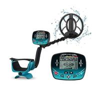 ASerZenith Underground Metal Detector Gold Lcd Search Target Id Max Depth Treasure Pinpointer Waterproof Locate Model High Accuracy (Md910 Green)