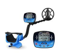 ASerZenith Underground Metal Detector Gold Lcd Search Target Id Max Depth Treasure Pinpointer Waterproof Locate Model High Accuracy (Md910 Blue)
